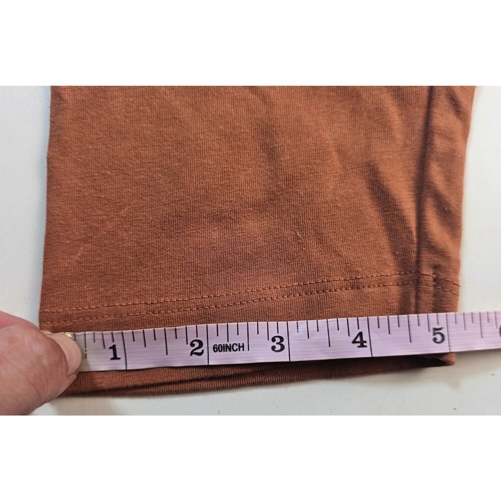 NWT old navy fall color orange UT knit leggings high rise sz XXL layering career - Picture 8 of 8